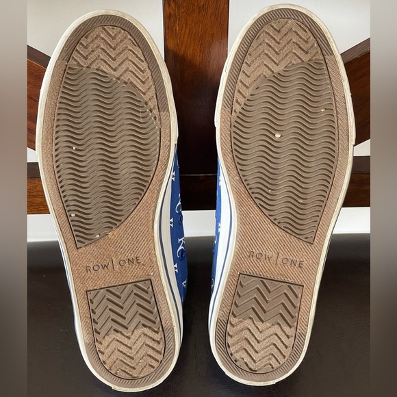 Row One Kansas City Royals KC logo sneakers lace up Men 7 Women's 8.5  Unisex - Picture 8 of 15